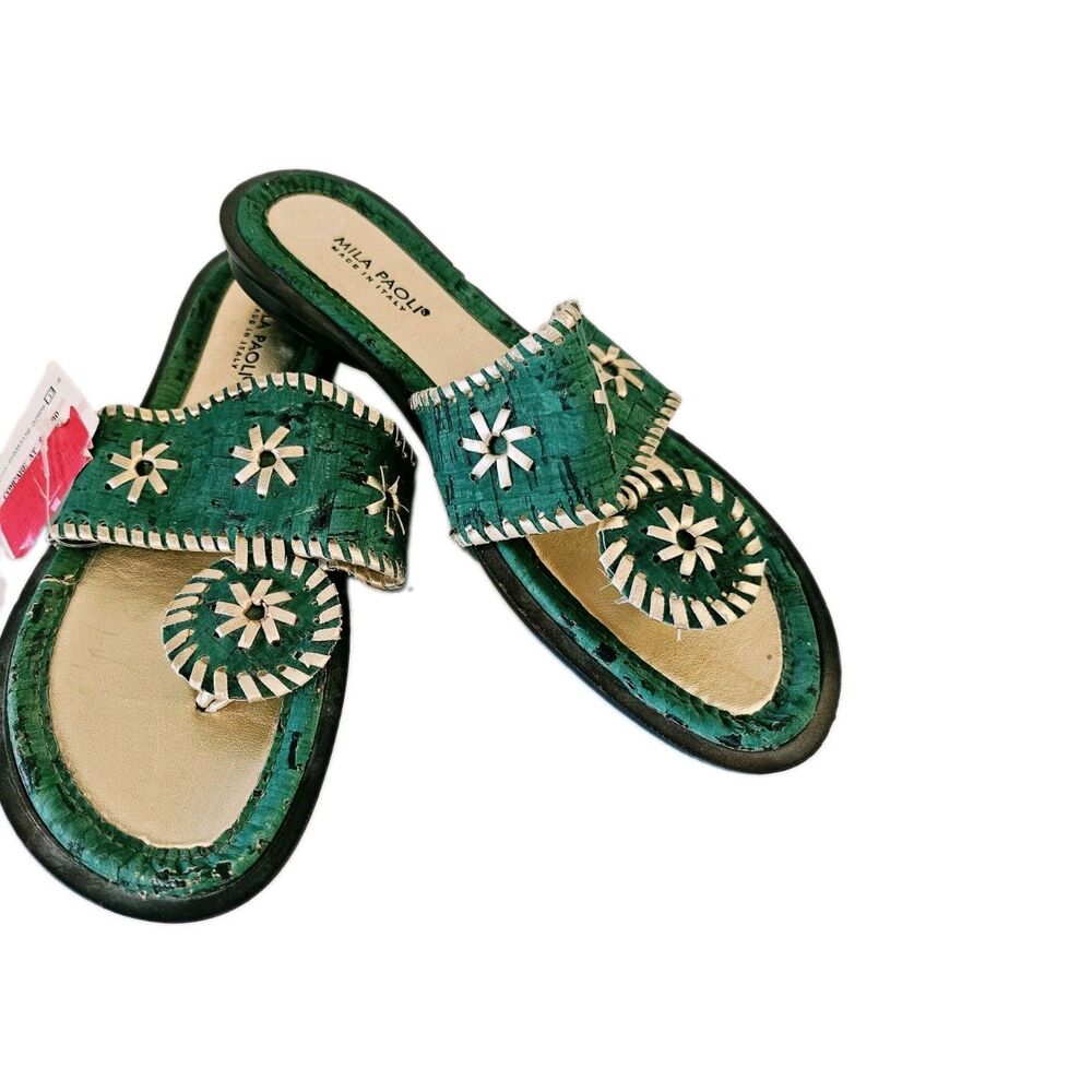Mila Paoli Women's Sandals  Size 6.5 NWT - Picture 2 of 7